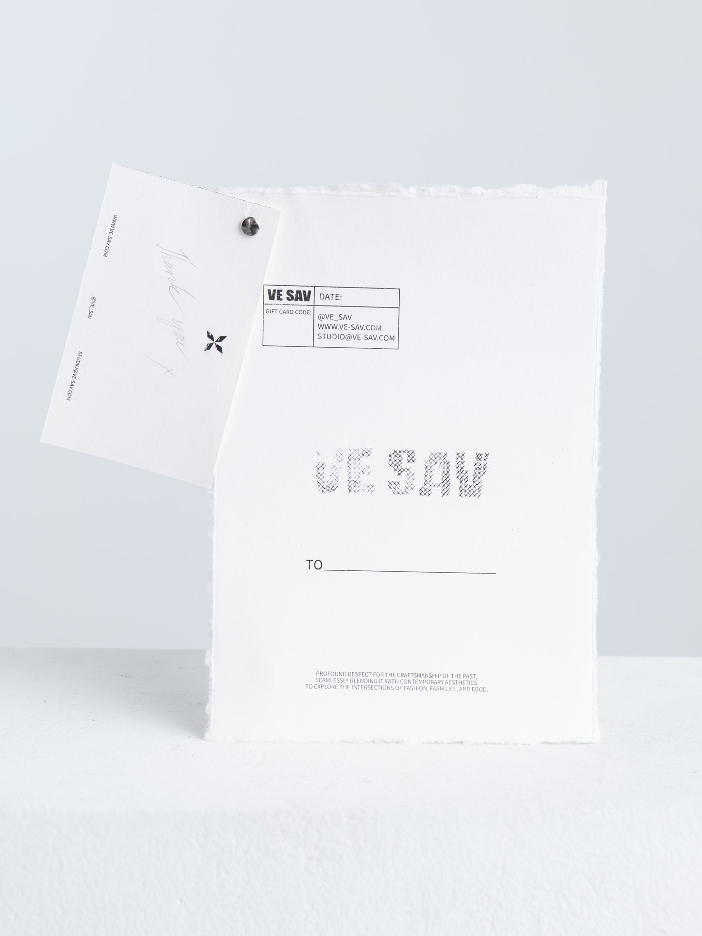 Physical gift card