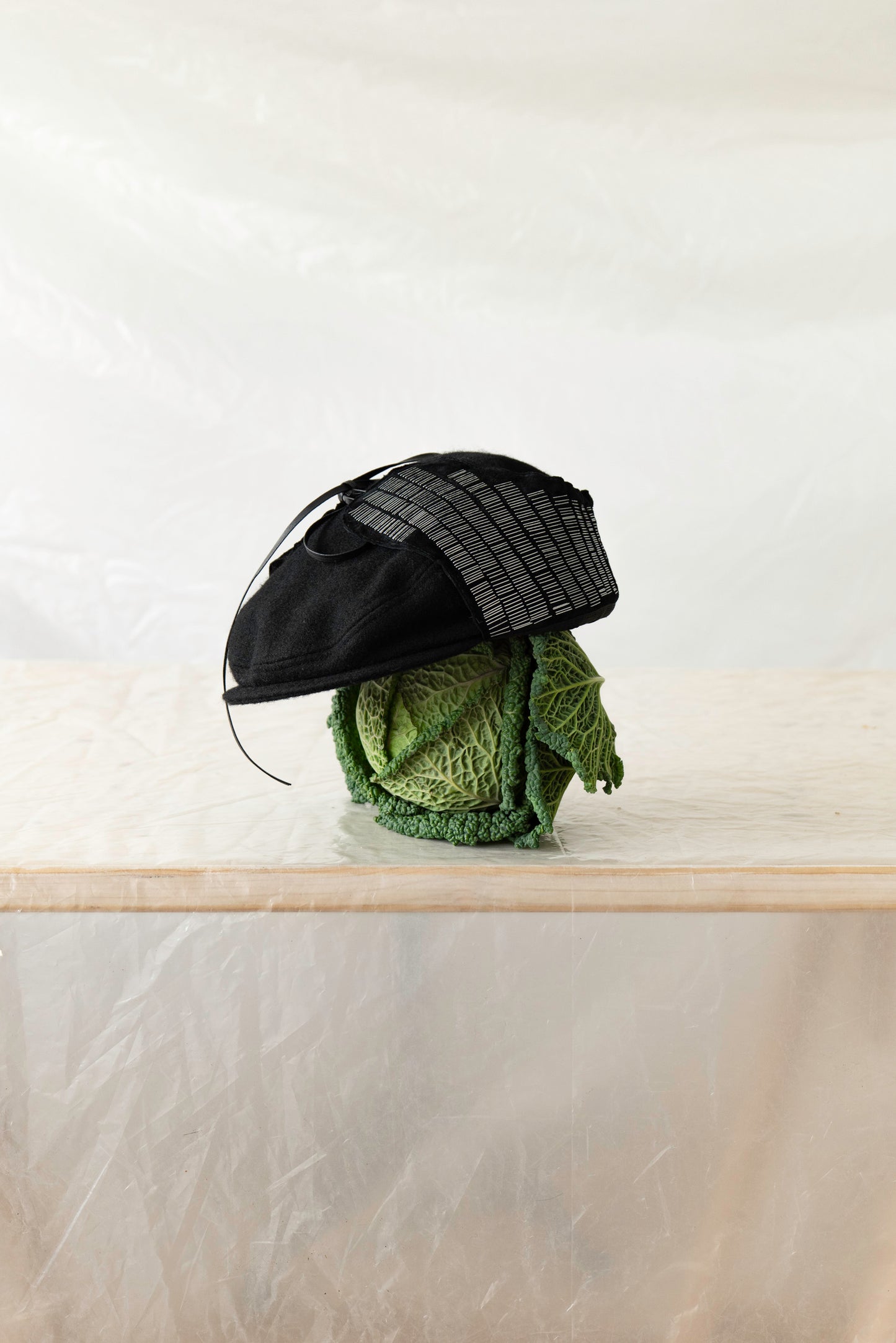 Stapled hat