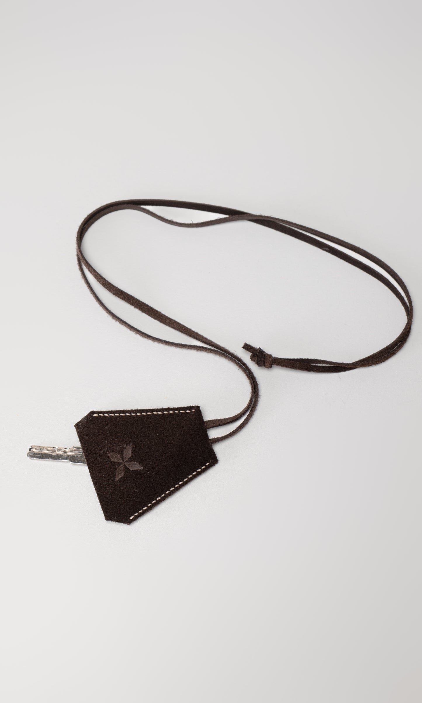 Suede Necklace/Key Holder